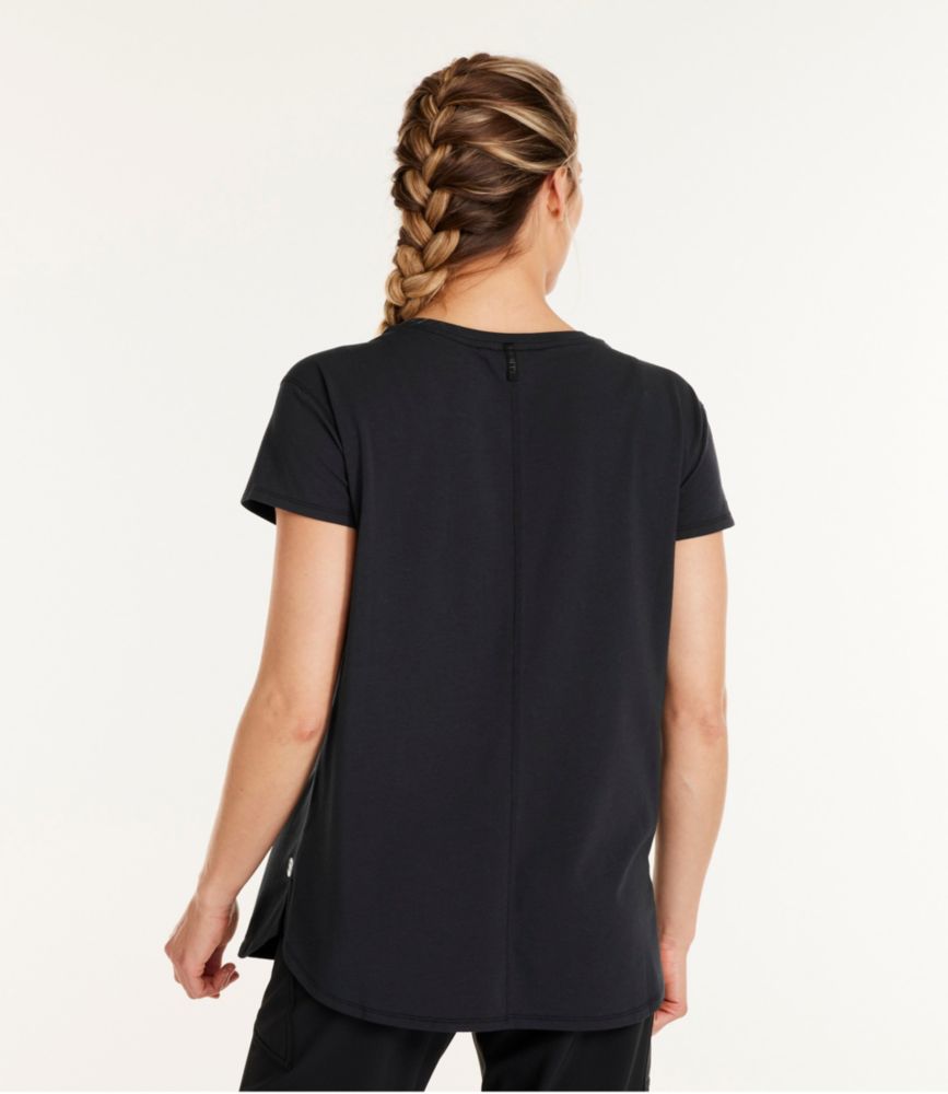 Women's Beyond Soft Crewneck Tee, Short-Sleeve Graphic, , small image number 2