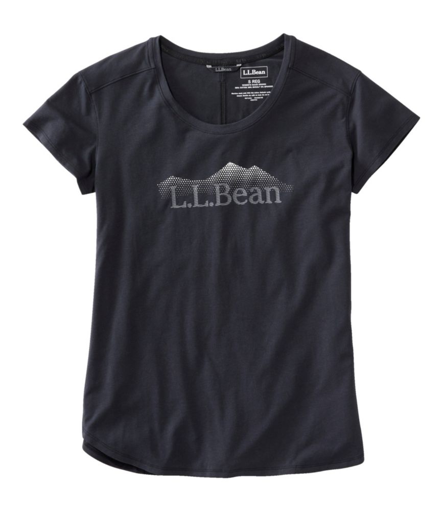Women's Beyond Soft Crewneck Tee, Short-Sleeve Graphic, , small image number 3