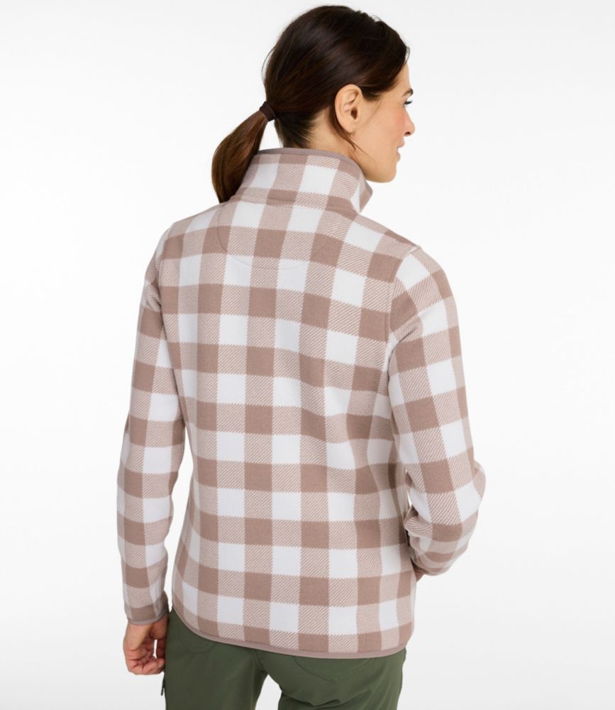 Women's L.L.Bean Sweater Fleece Pullover, Print | Fleece at L.L.Bean