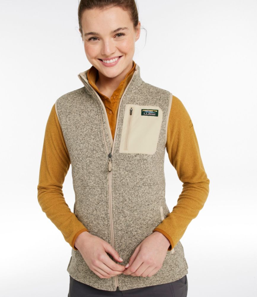 Women's L.L.Bean Sweater Fleece Long Vest