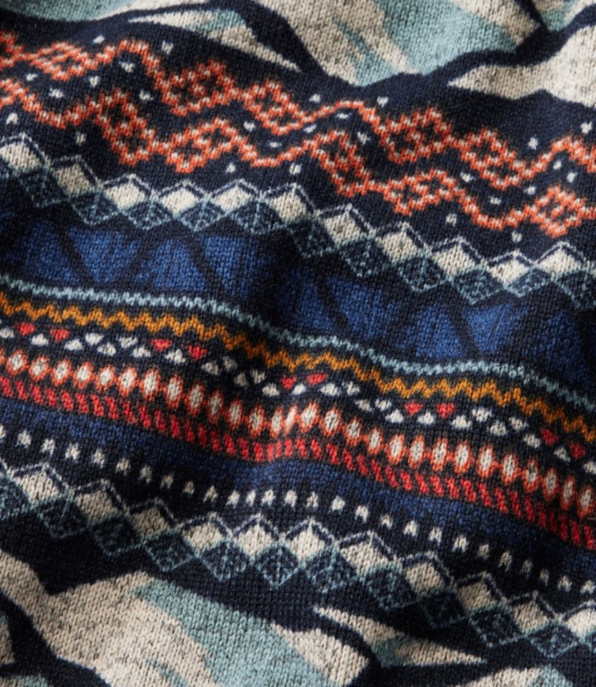 Women's L.L.Bean Sweater Fleece Pullover, Print
