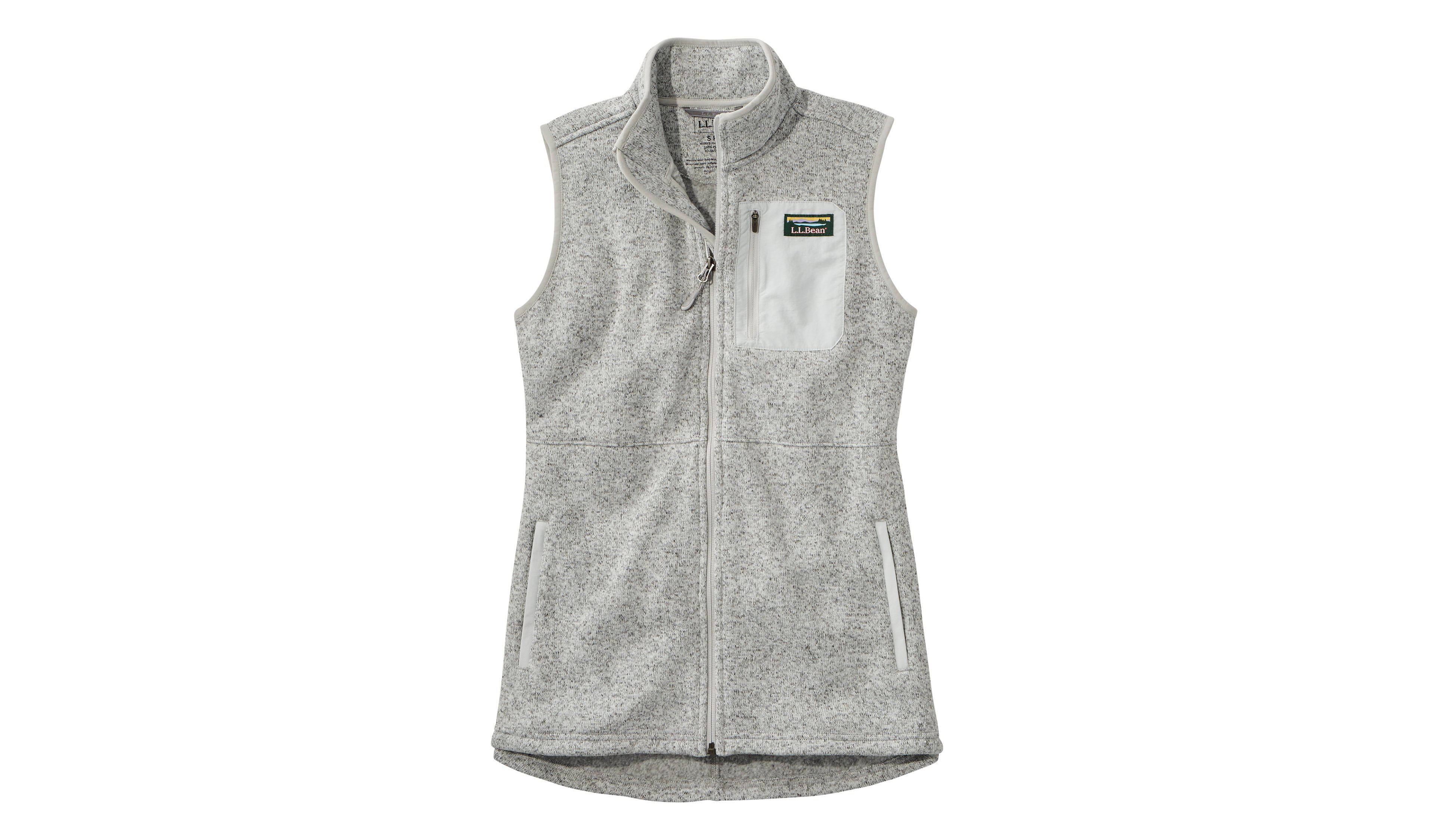 Women's L.L.Bean Sweater Fleece Long Vest