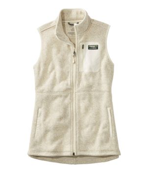 Women's L.L.Bean Sweater Fleece Long Vest