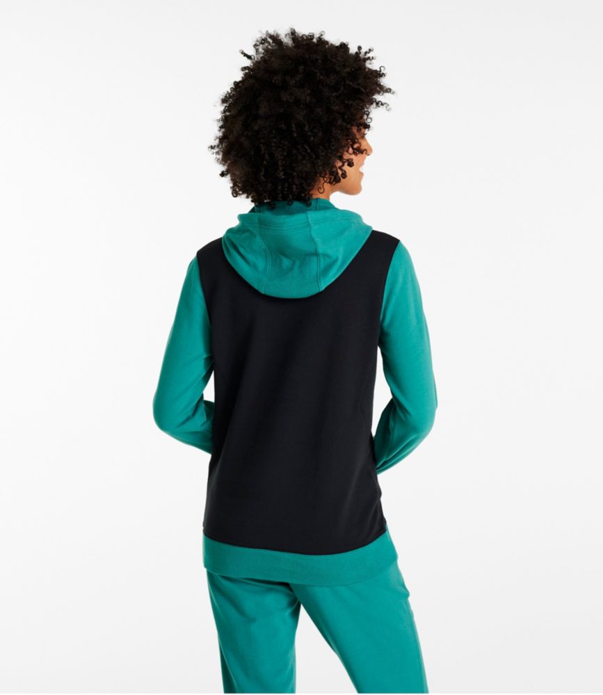 Women's Bean's Cozy Camp Hoodie, Colorblock