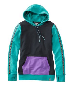Women's Bean's Cozy Camp Hoodie, Colorblock