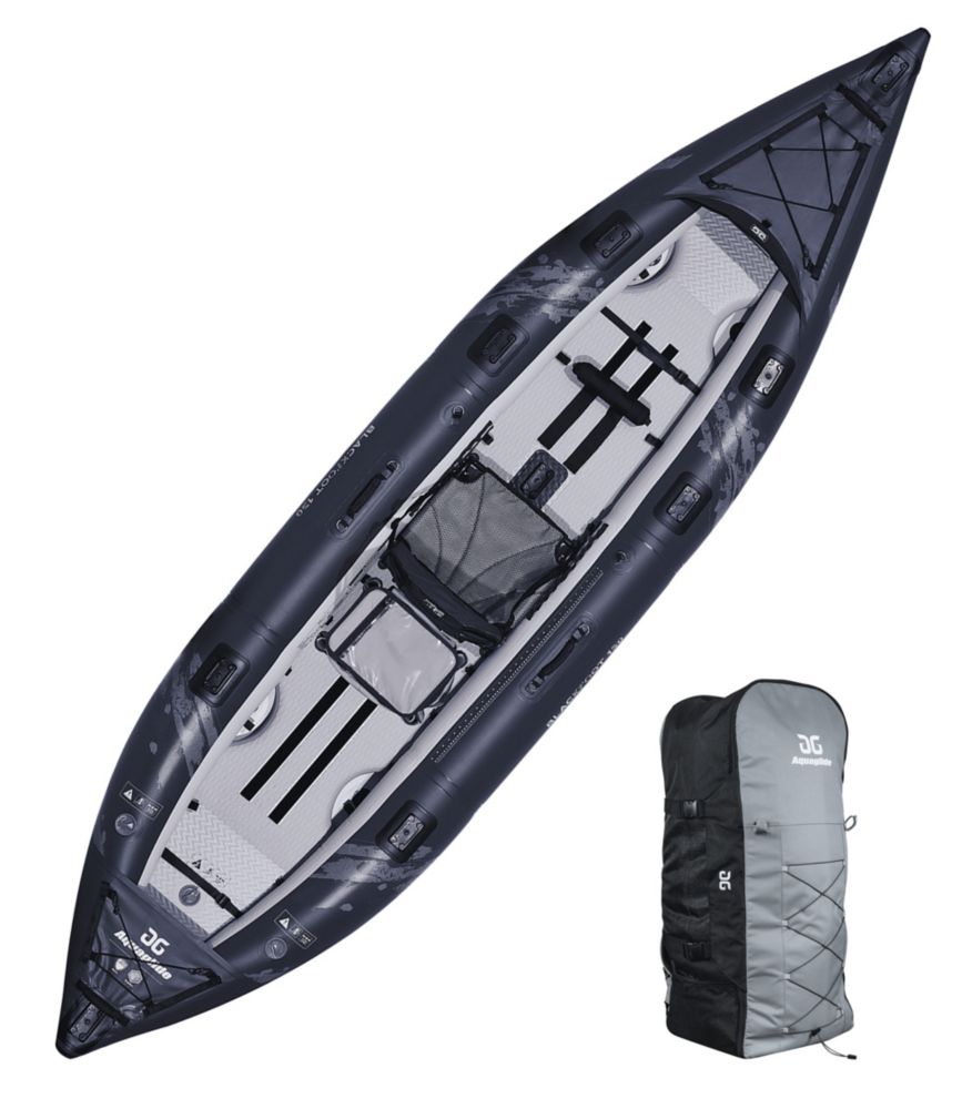 Aquaglide Blackfoot Angler Inflatable Kayak 130 Kayaks at L.L.Bean