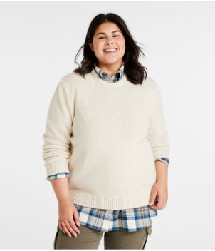 Women's Bean's Classic Ragg Wool Sweater, Crewneck