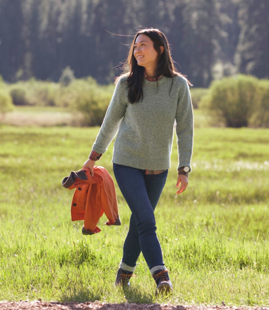 Women's Bean's Classic Ragg Wool Sweater, Crewneck