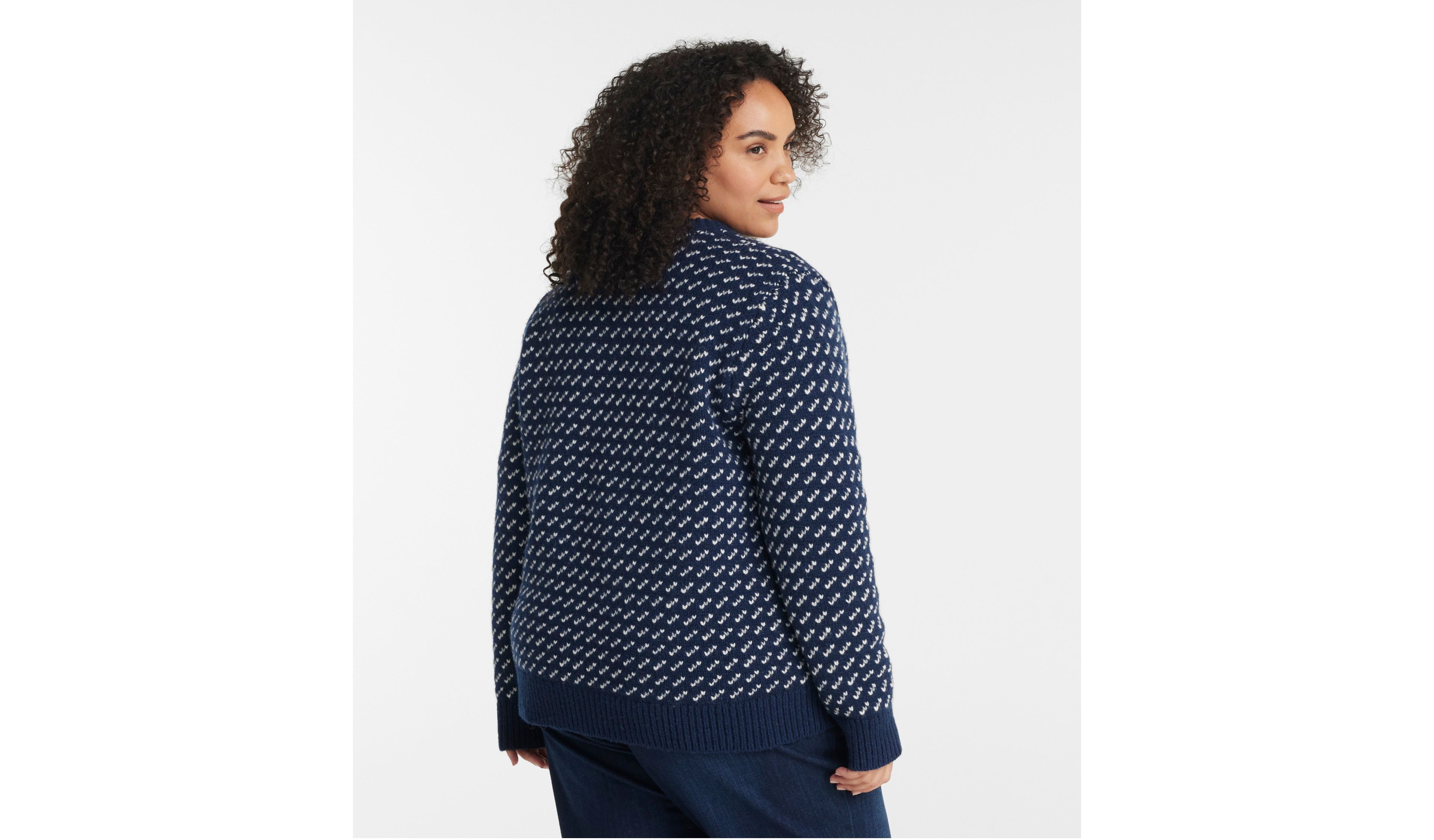 Women's Bean's Classic Ragg Wool Sweater, Crewneck Bird's-Eye