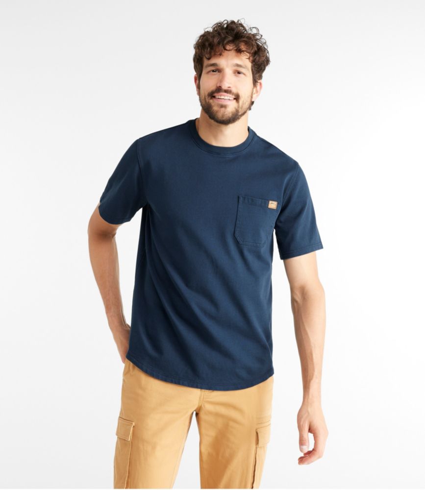 Men's BeanBuilt Cotton Tees, Pocket, Short-Sleeve, Graphic | Shirts at ...