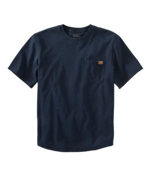 Men's BeanBuilt Cotton Tees, Pocket, Short-Sleeve, Graphic