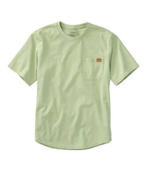 Men's BeanBuilt Cotton Tees, Pocket, Short-Sleeve, Graphic