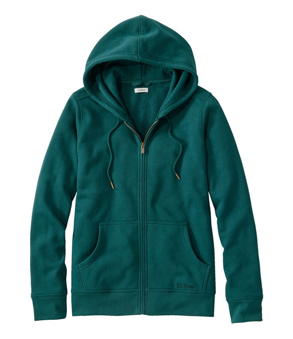 L.L.Bean 1912 Full-Zip Hoodie Sweatshirt, Deepest Green, large image number 0