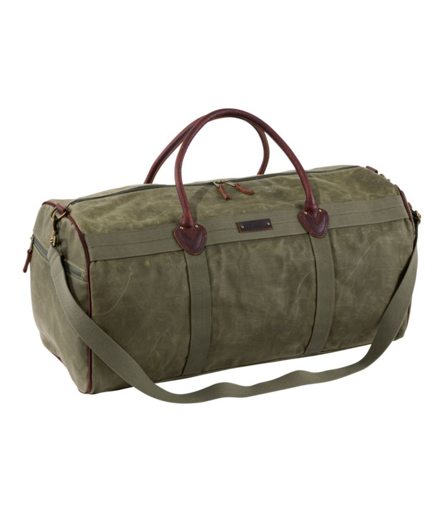 Waxed Canvas Duffle, Large