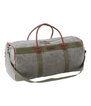 Waxed Canvas Duffle, Large