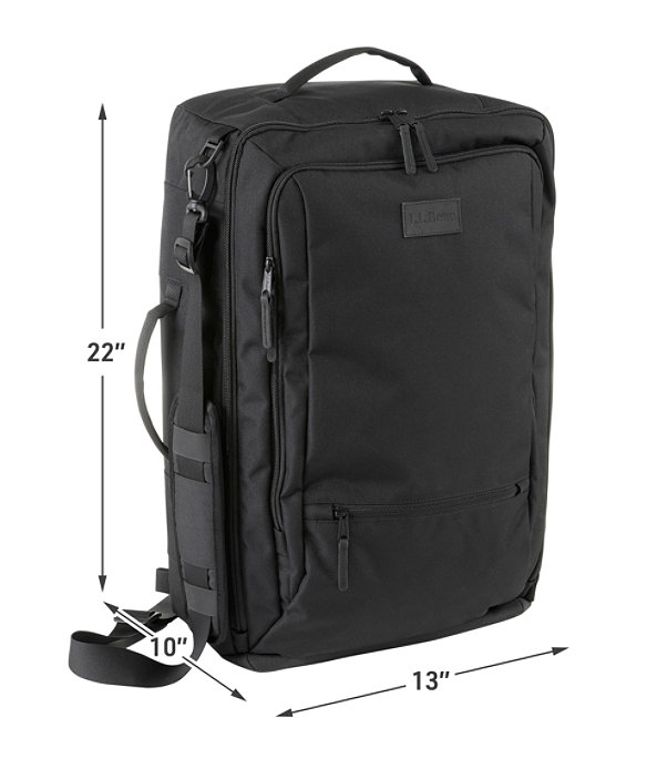Continental Carry-On Travel Pack, Black, large image number 5