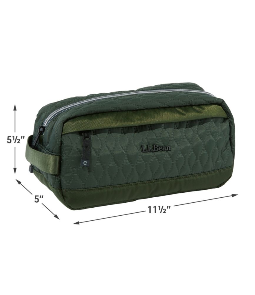 Boundless Quilted Toiletry Kit, Dark Marine Blue, small image number 5