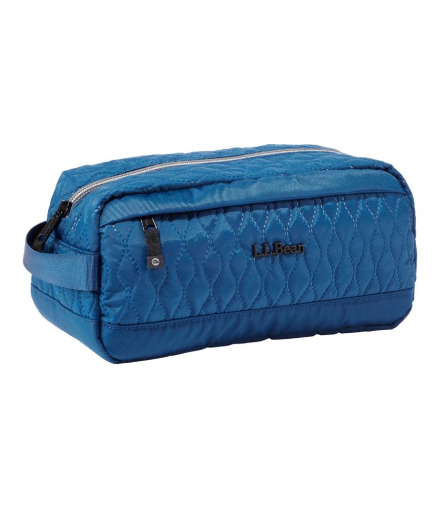 Boundless Quilted Toiletry Kit, Dark Marine Blue, small image number 1