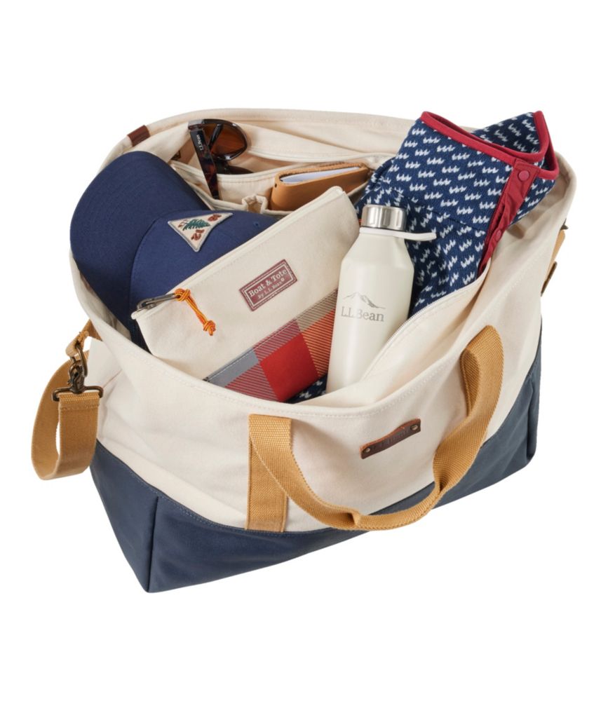 L.L.Bean Nor'easter Tote Bag, Large, Bright Mariner, small image number 4