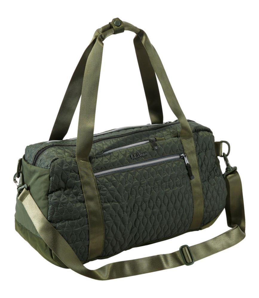 Quilted Duffel Bag - Bisque