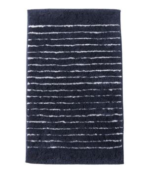 Premium Cotton Bath Mat, Nautical Stripe