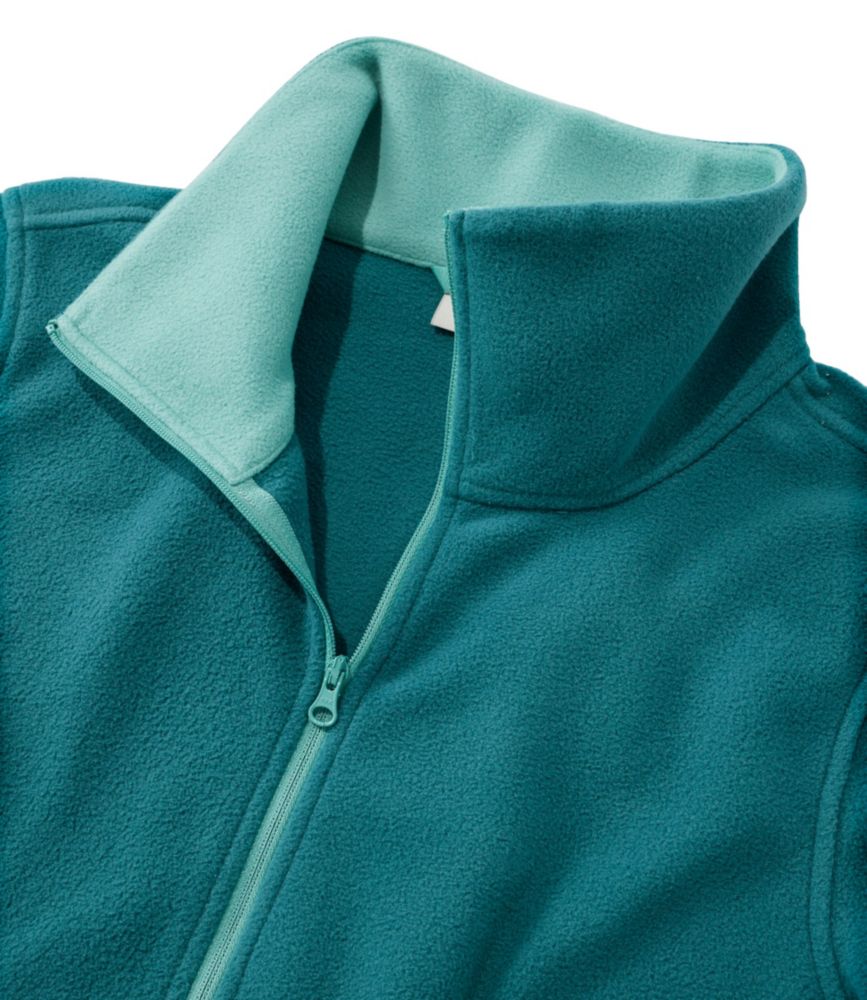 Women's Feather Fleece, Full-Zip, Blue Aster, small image number 4