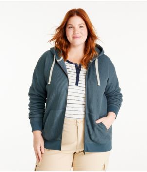 Women's Birchwood Brushed Waffle Full-Zip Hoodie