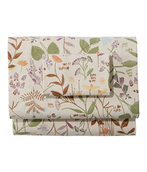 Birch Floral Flannel Sheet Collection