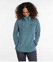 Tumbled Sherpa Fleece Pullover, Rosewood, small image number 1