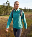Tumbled Sherpa Fleece Pullover, Warm Teal, small image number 5