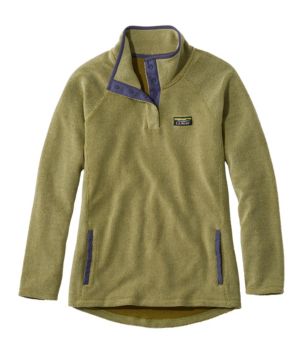 Women's Tumbled Sherpa, Quarter-Snap