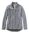 Tumbled Sherpa Fleece Pullover, Platinum, small image number 0