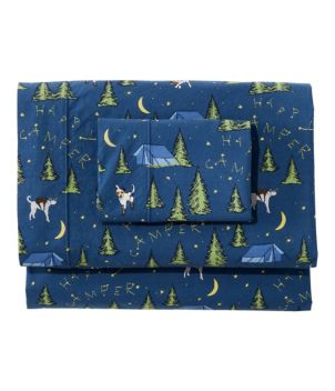 Happy Camper Percale Sheet Set