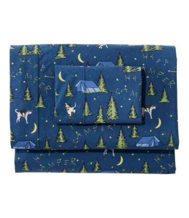 Happy Camper Percale Sheet Set