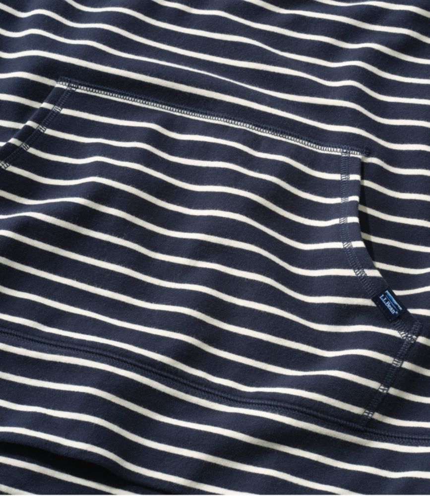 Women's Ultrasoft Sweats, Quarter-Zip Pullover Stripe, Washed Orchid/Classic Navy, small image number 4