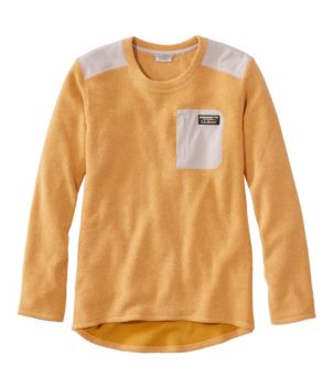 Women's Tumbled Sherpa, Crewneck