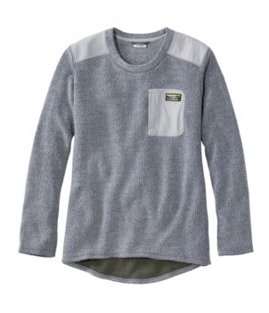 Women's Tumbled Sherpa, Crewneck