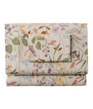 Birch Floral Percale Sheet Collection