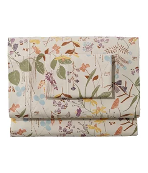 Birch Floral Percale Sheet Collection