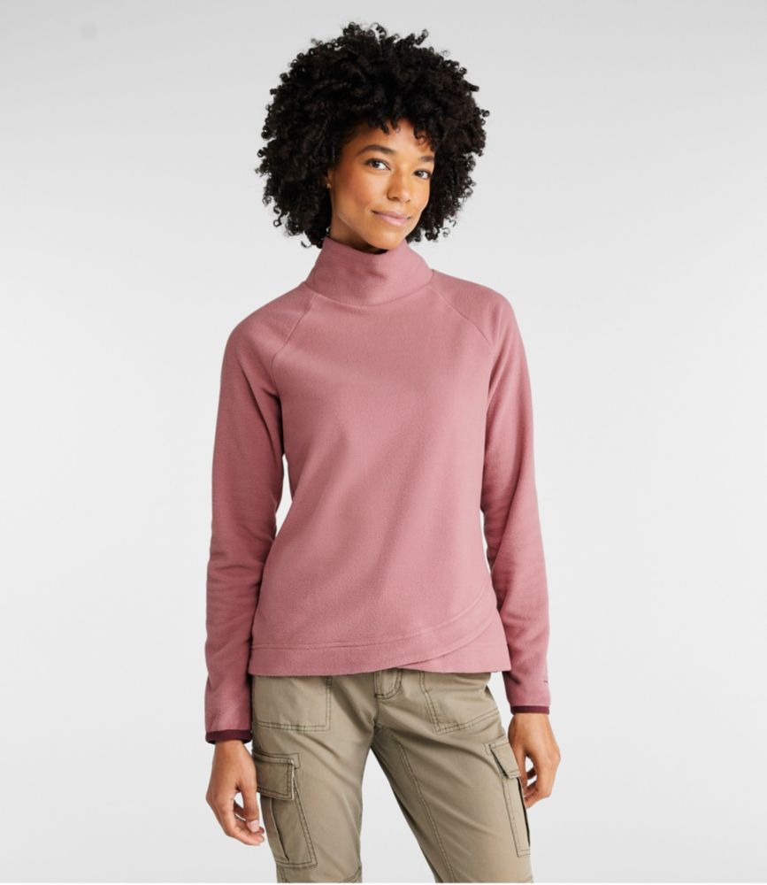 fleece funnel neck