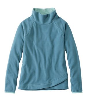 Women's Feather Fleece, Funnelneck