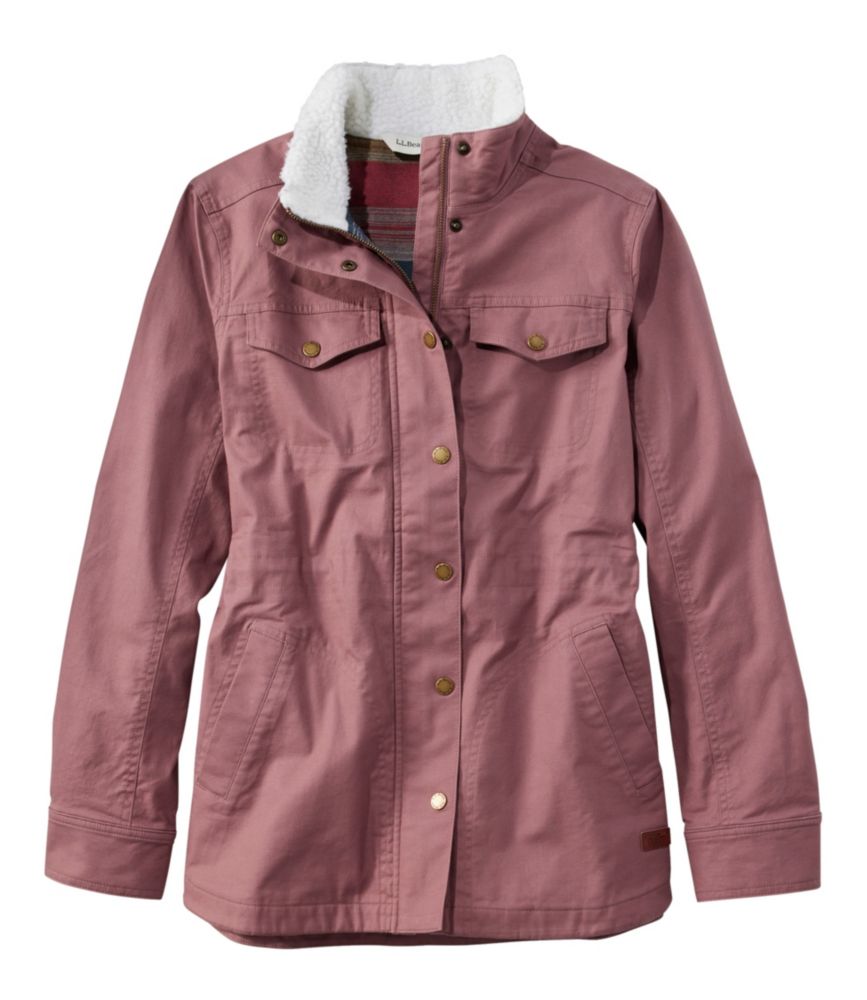 Women's BeanFlex Utility Jacket, Lined, Rose Taupe, small image number 1