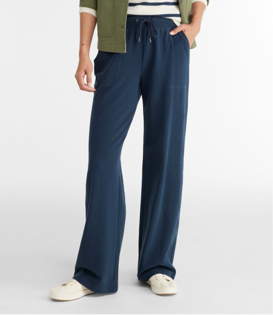 Sweatpants for Women Petite Length Gibobby Women's Comfy Stretch Floral  Print Drawstring Long Wide Leg Lounge Pants Blue 