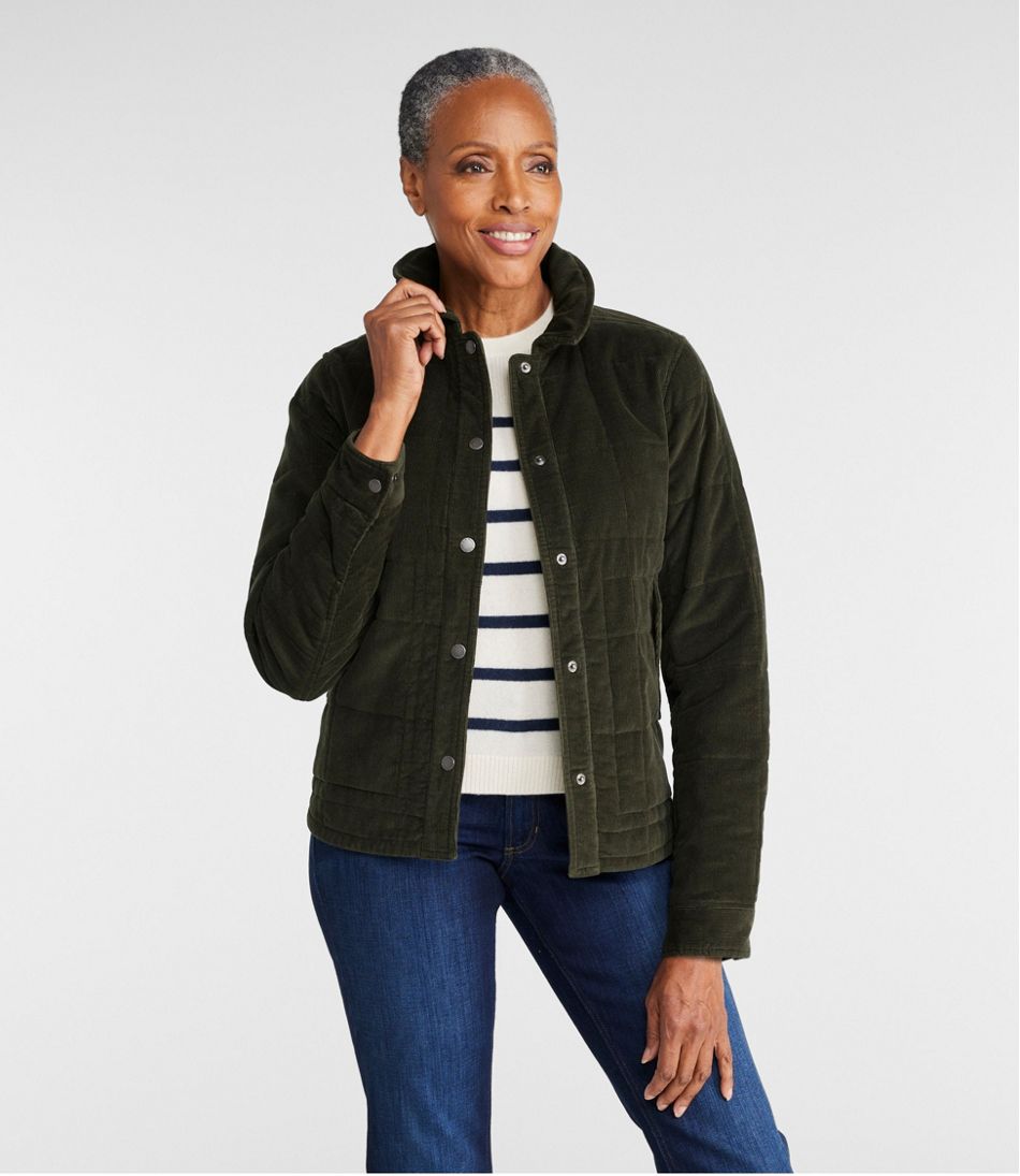 Women's Quilted Corduroy Jacket | Casual Jackets at L.L.Bean