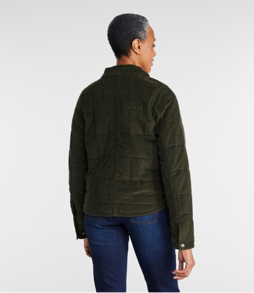 Women's Quilted Corduroy Jacket, , small image number 3