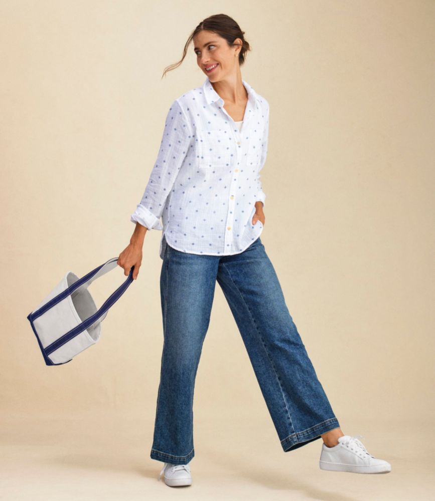 Women's 207 Vintage Jeans, High-Rise Wide-Leg, Washed Indigo, small image number 12