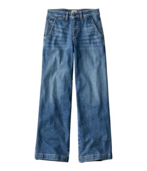 Women's Lakewashed Pull-On Chinos, Mid-Rise Tapered-Leg Chambray Ankle Pants