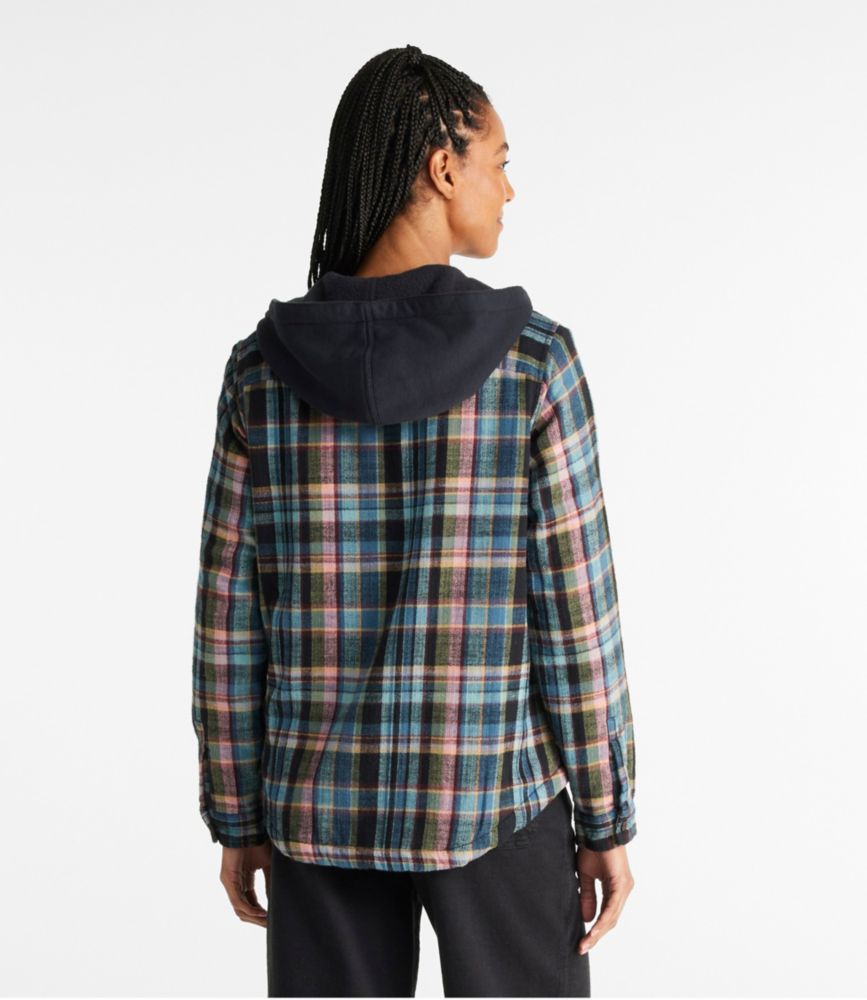 Women's Sherpa-Lined Flannel, , small image number 4