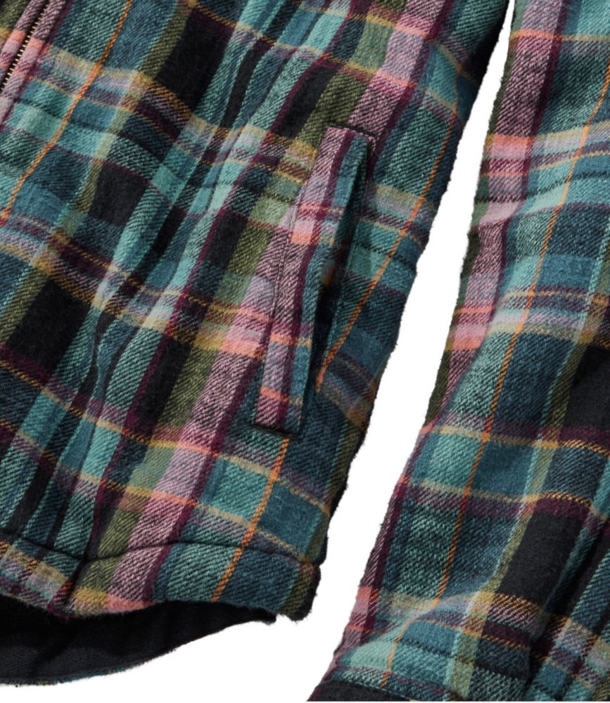 Women's Sherpa-Lined Flannel, , small image number 3