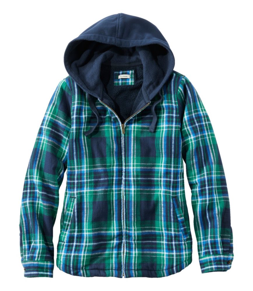 Women's Sherpa-Lined Flannel, , small image number 5